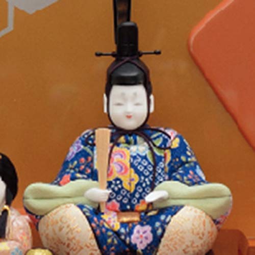 Amazon | 雛人形 木目込 10人飾り 十人飾り 一秀 かわいい コンパクト
