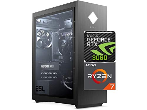 Amazon.co.jp: 2021 HP OMEN 25L ゲーミングデスクトップPC、AMD 8