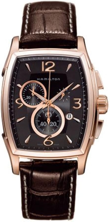 Amazon.co.jp: 【HAMILTON】ハミルトン ジャズマスター トノー クロノ
