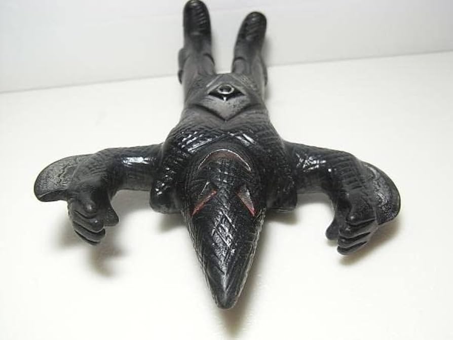 バドー星人 2体 アストロミュー5 中島製作所 亀マーク 当時モノ