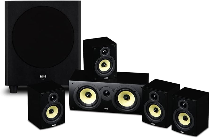 Amazon.co.jp: 8Audio 8X Mini HCP スピーカーパッケージ シアター