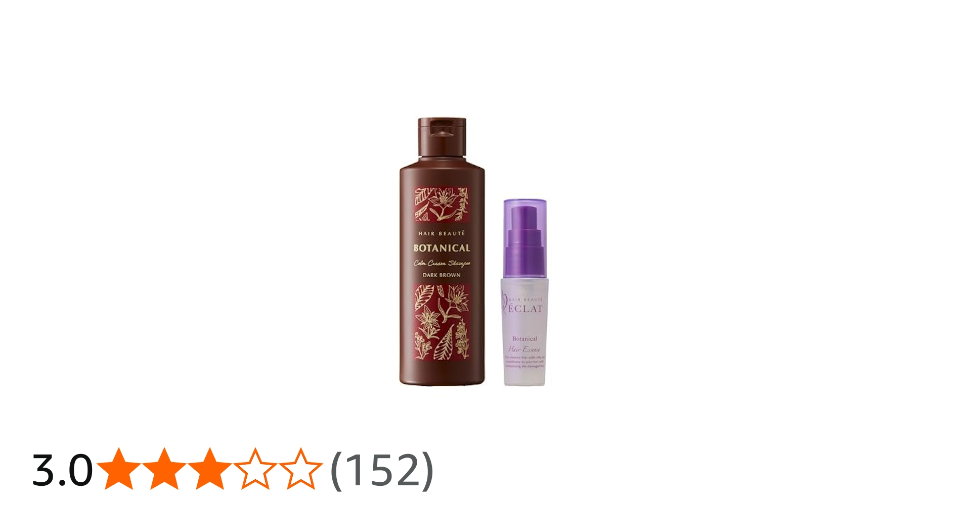 Amazon | 【セット】ボタニカルカラークリームシャンプー ダーク