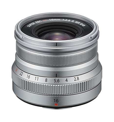 Amazon.com : Fujinon XF16mmF2.8 R WR Lens - Silver : Electronics