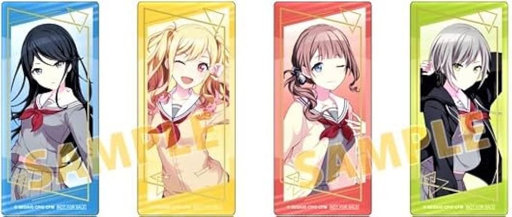 Amazon.co.jp: レオニード クリアしおり しおり 4種セット 星乃一歌