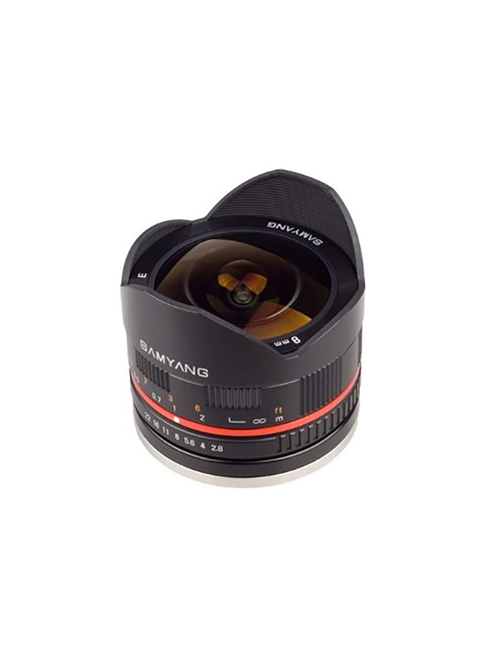 Amazon.com : Samyang 8mm F2.8 UMC Fisheye II (Black) Lens for Sony