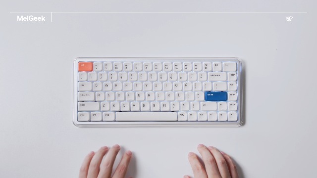 Amazon | MelGeek O2 ワイヤレスメカニカル静音キーボード、US英語配列