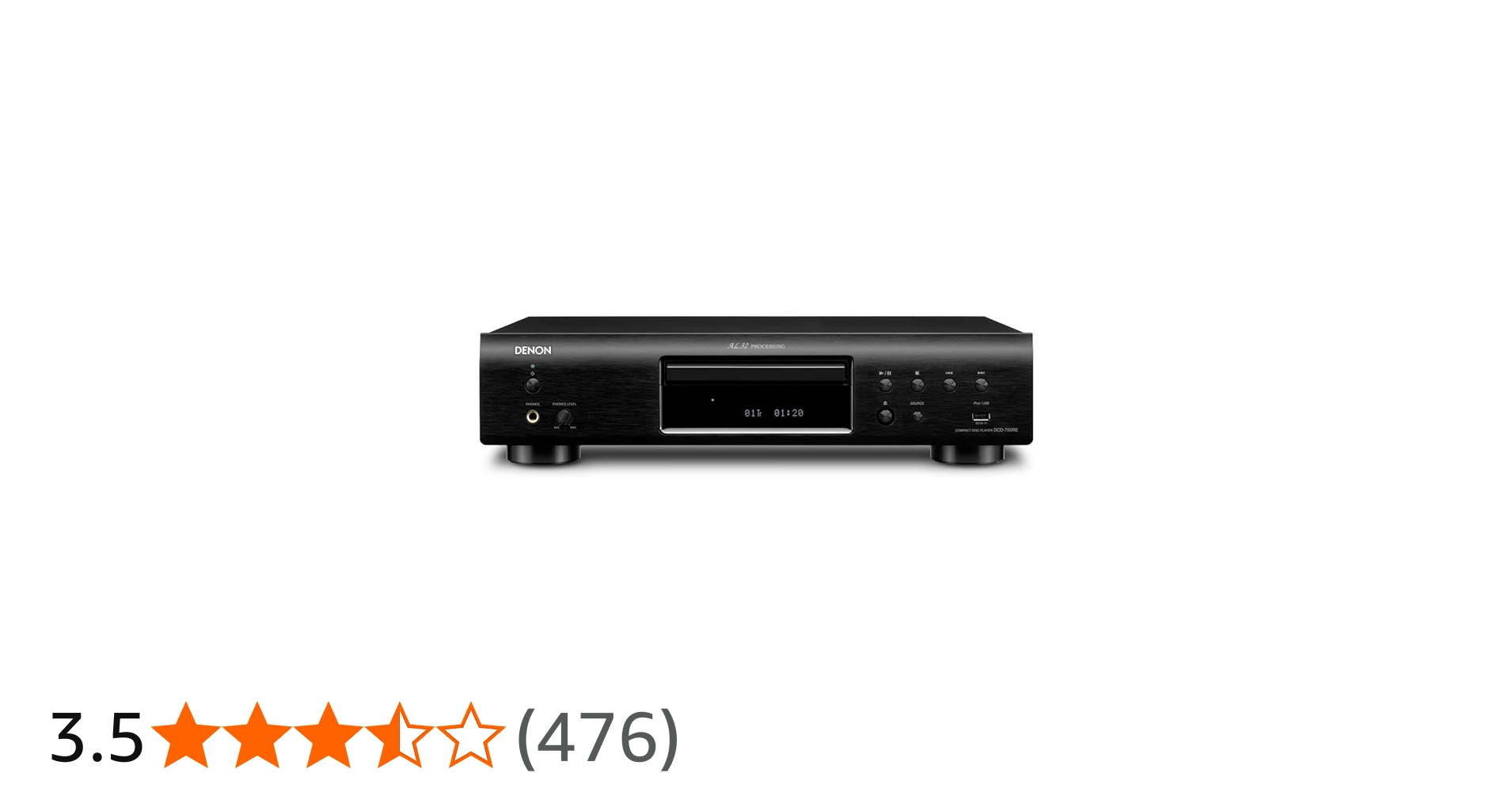 Amazon.co.jp: Denon CDプレーヤー エントリークラス ブラック DCD