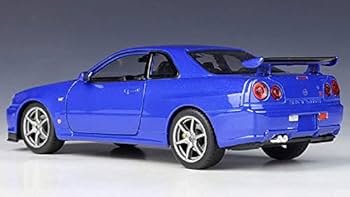 Amazon | ウィリー 1/24 ニッサン GT-R R34 Welly 1:24 NISSAN SKYLINE