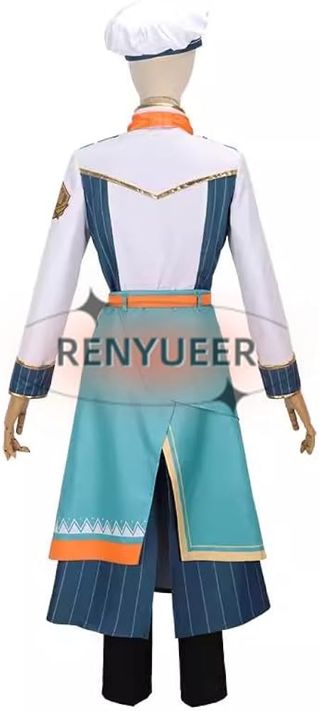 Amazon.co.jp: 帽付き 渚トラウト コスプレ衣装 （ 靴 ウィッグ 追加