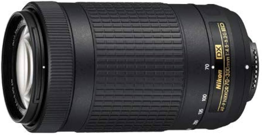 Amazon.com : Nikon AF-P DX NIKKOR 70-300mm f/4.5-6.3G ED VR Lens