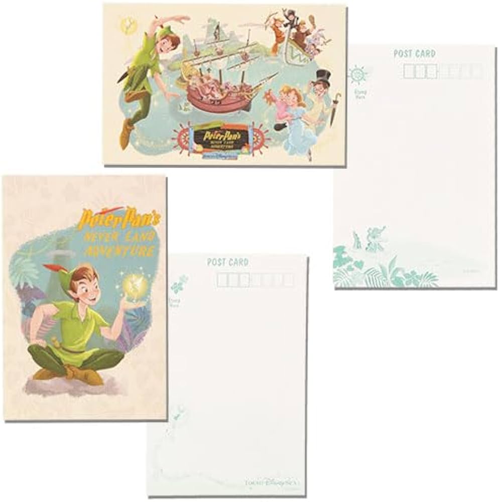 Amazon | ファンタジースプリングス ポストカード ピーターパンの