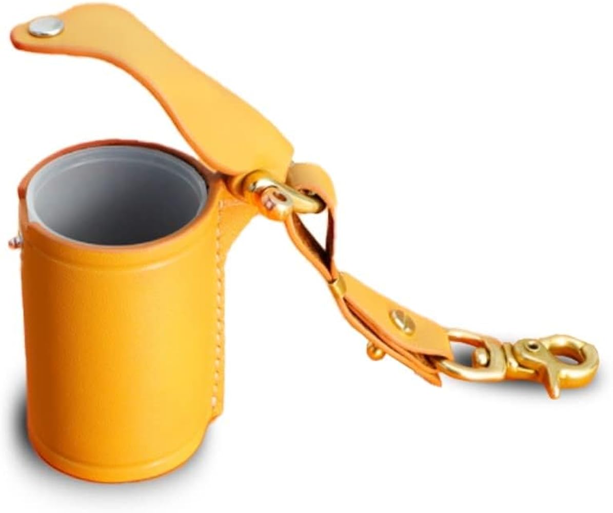 ZVZKC Leather 35mm Film Case Keychain, 35mm Film Holder Film