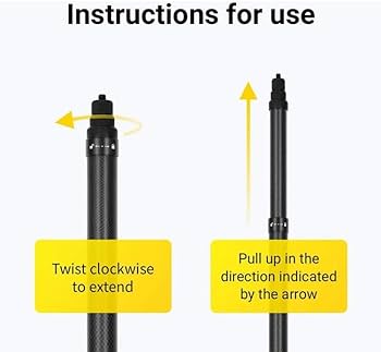Amazon | Insta360 X4/ONE X3 X2/ONE RS/ONE R 対応 超長い3M 自撮り棒