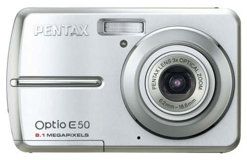 Amazon | PENTAX デジタルカメラ OPTIO E50 シルバー 810万画素 光学3
