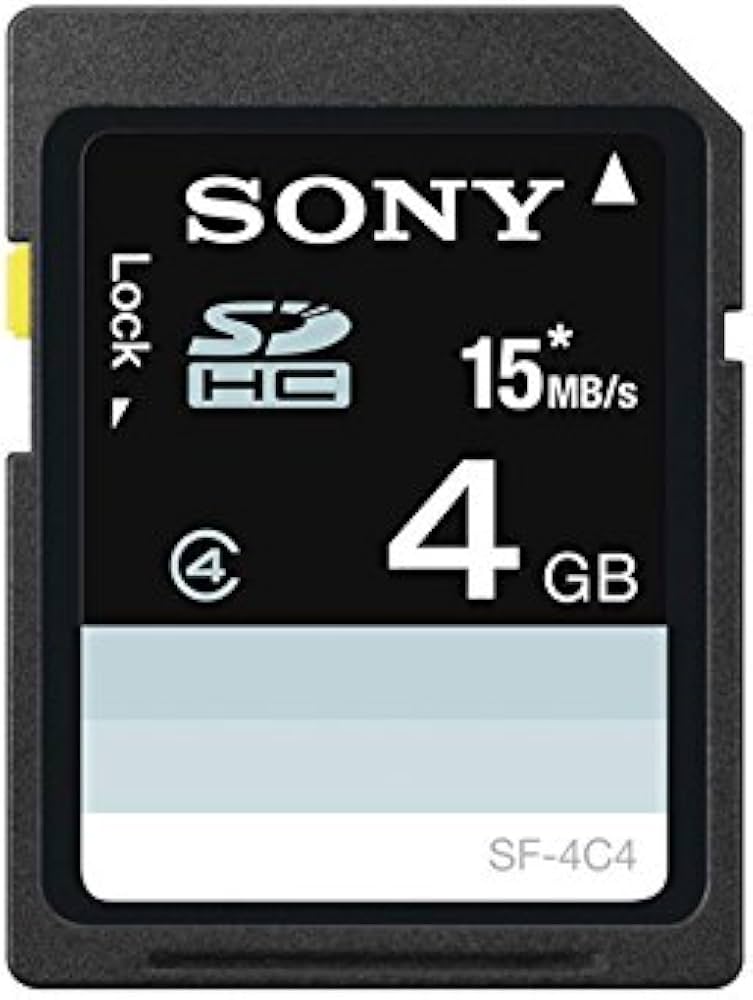Amazon | ソニー SONY SDXC/SDHCメモリーカード 4GB SF-4N4 T | Sony