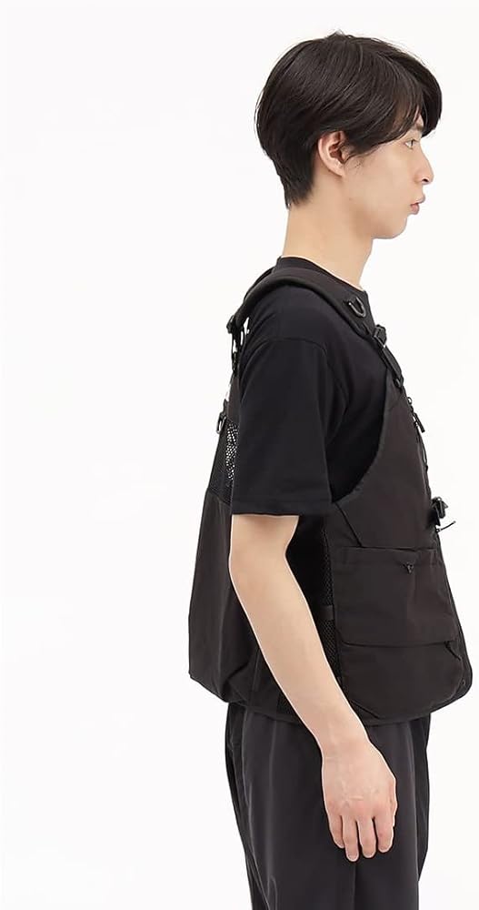 Amazon | [ザノースフェイス] ギアメッシュベスト ユニセックス 収納
