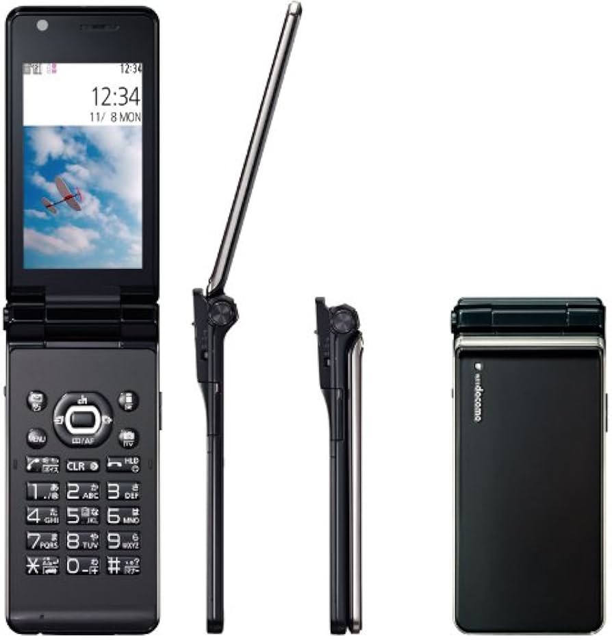 Amazon | P-01C ブラック 携帯電話 白ロム ドコモ docomo | docomo