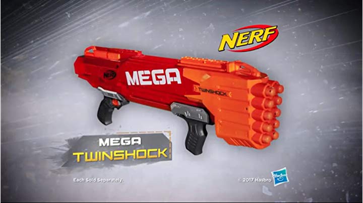 Amazon.co.jp: ハズブロ(HASBRO) ナーフ メガ ツインショック B9893