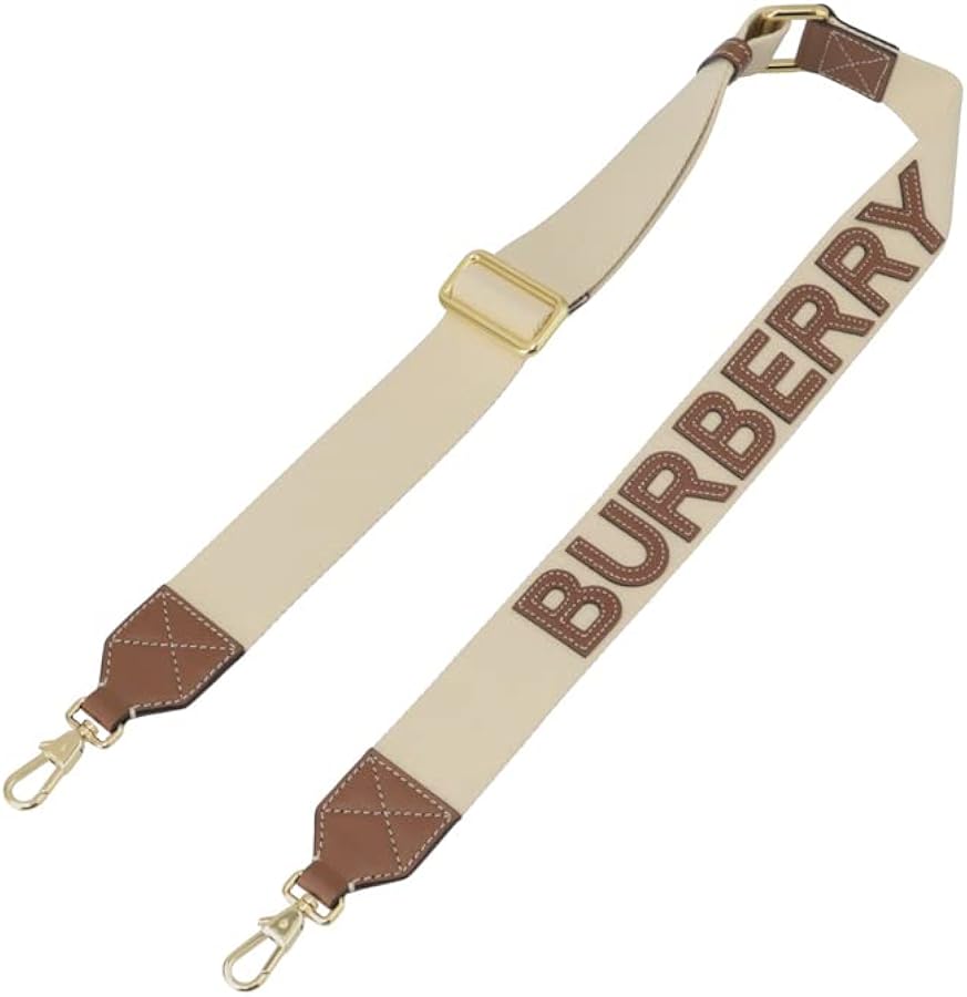 Amazon | [BURBERRY] バーバリー バッグストラップ ロゴ ディテール