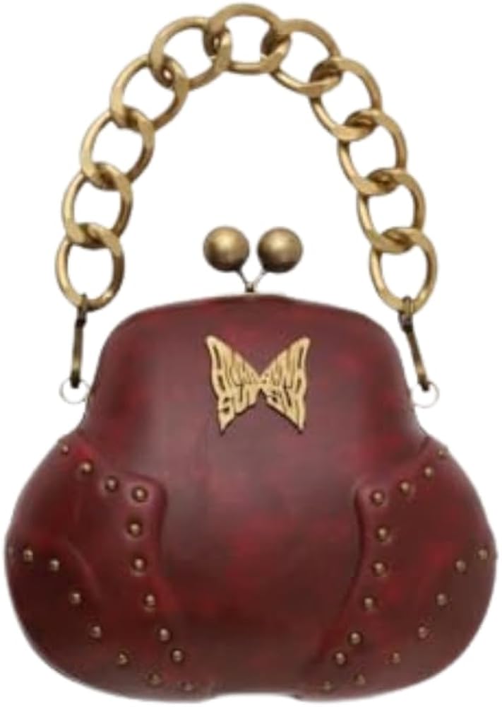 Amazon | [ANNA SUI] アナスイ Butterfly Bag (CASSIS RED) | ハンドバッグ