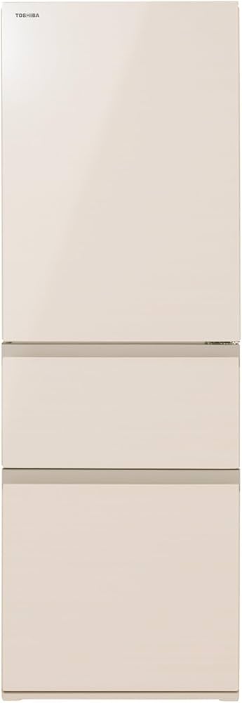 Amazon | TOSHIBA(東芝) 冷蔵庫 幅60.0㎝ 356L GR-V36SV(UC) 3ドア