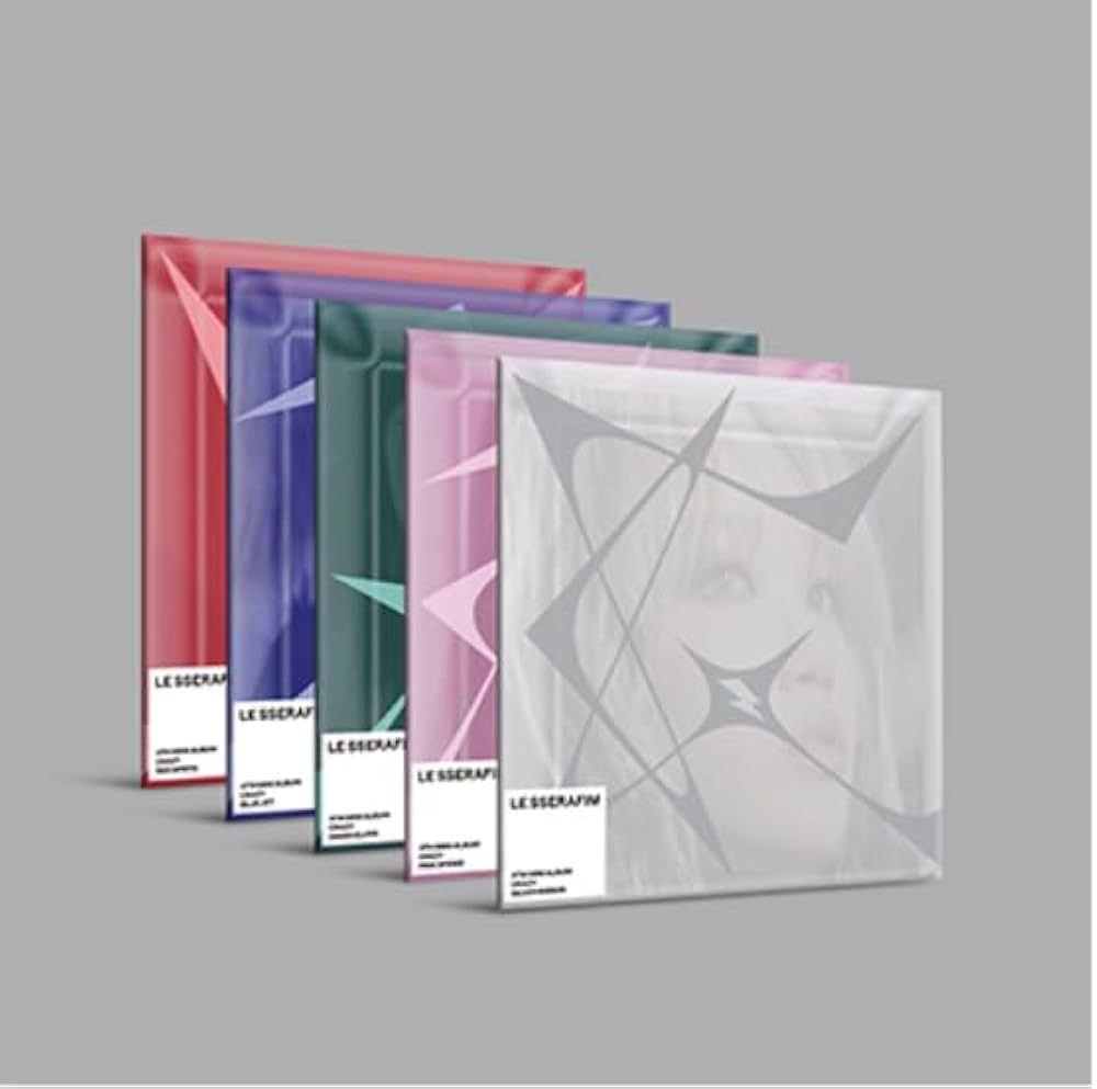 Amazon.co.jp: 【COMPACT ver.】 LE SSERAFIM 4th Mini Album 'CRAZY