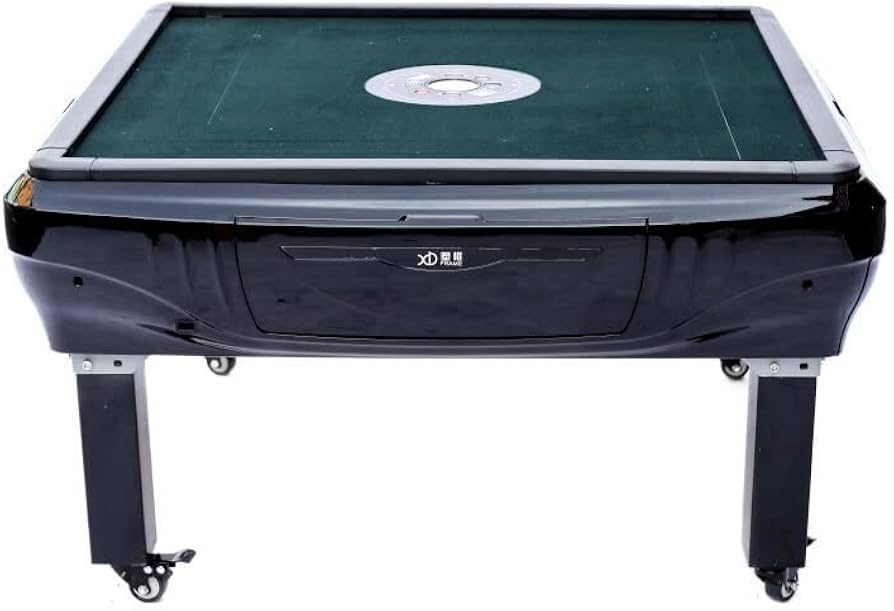 Amazon | 雀華 全自動麻雀卓 麻雀卓 静音 家庭用 キャスター付き 3人