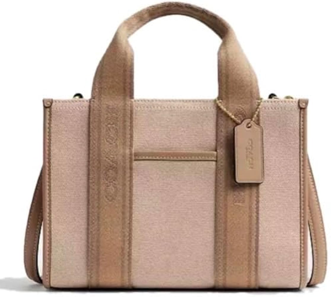 Amazon | [コーチ] スミス トート バッグ 24 ダークナチュラルマルチ