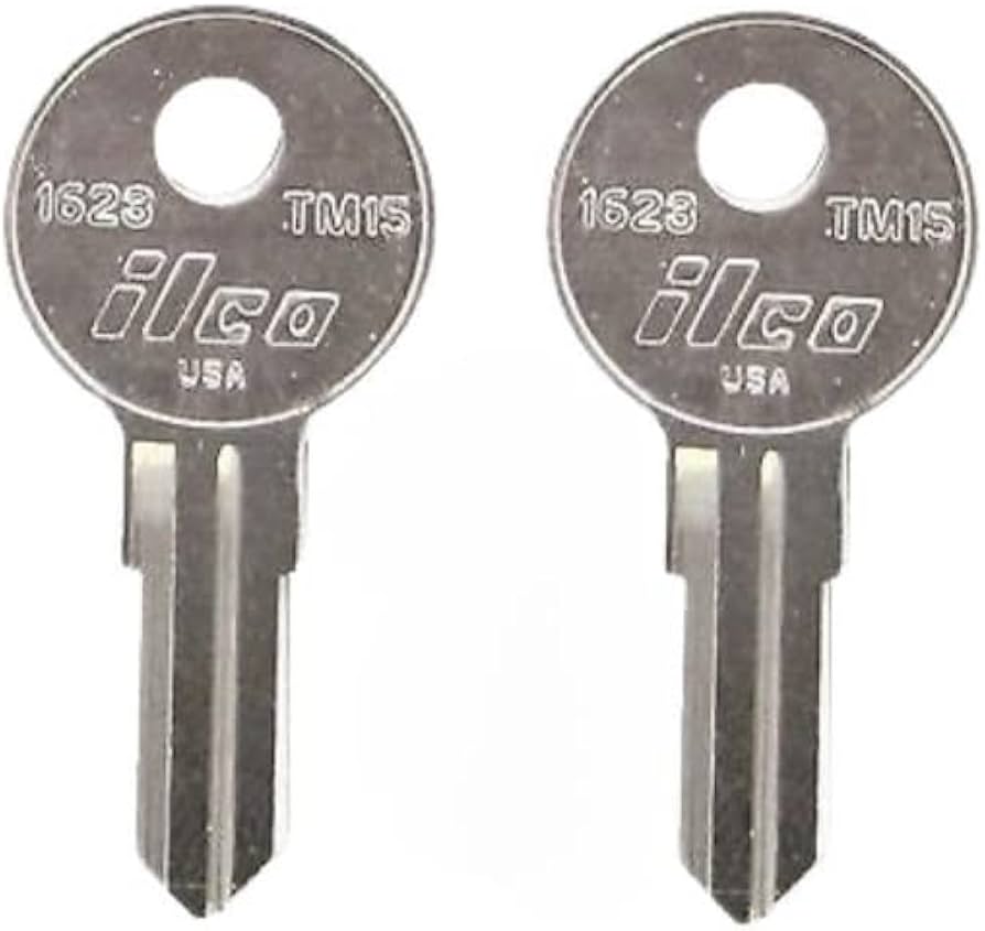 Better Built Tool Box J203 Keys, 2 J203 Keys (J203), Silver, New