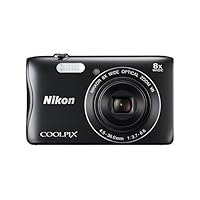 Amazon | Nikon デジタルカメラ COOLPIX S3700 ブラック 光学8倍ズーム
