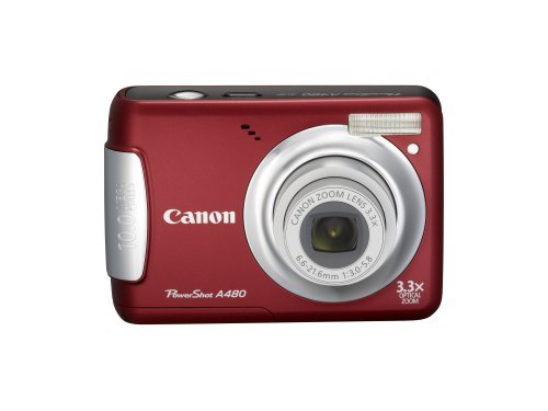 Amazon.com : Canon PowerShot A480 10 MP Digital Camera with 3.3X