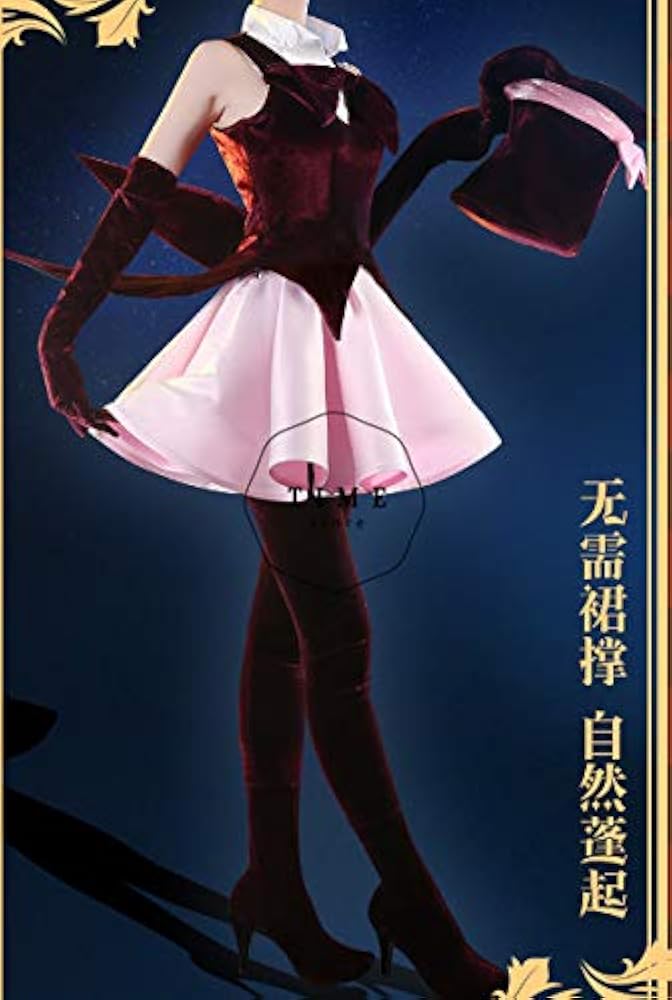 Amazon.co.jp: 怪盗セイント・テール 羽丘 芽美 風 コスプレ衣装+帽+