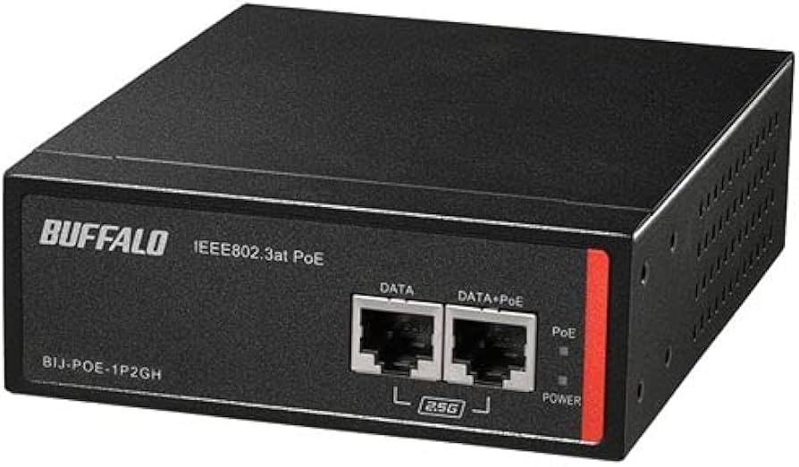 Amazon.co.jp: バッファロー BIJ-POE-1P2GH 法人向け af/at PoE