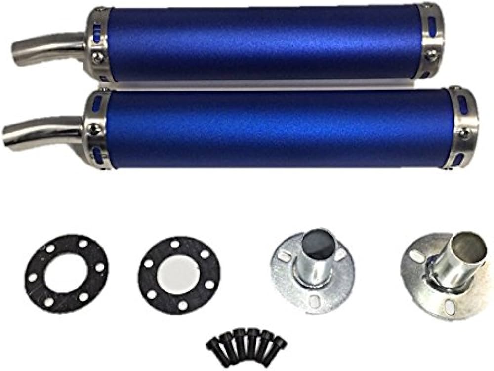 Amazon | 2 ストローク 2st チャンバー マフラー サイレンサー