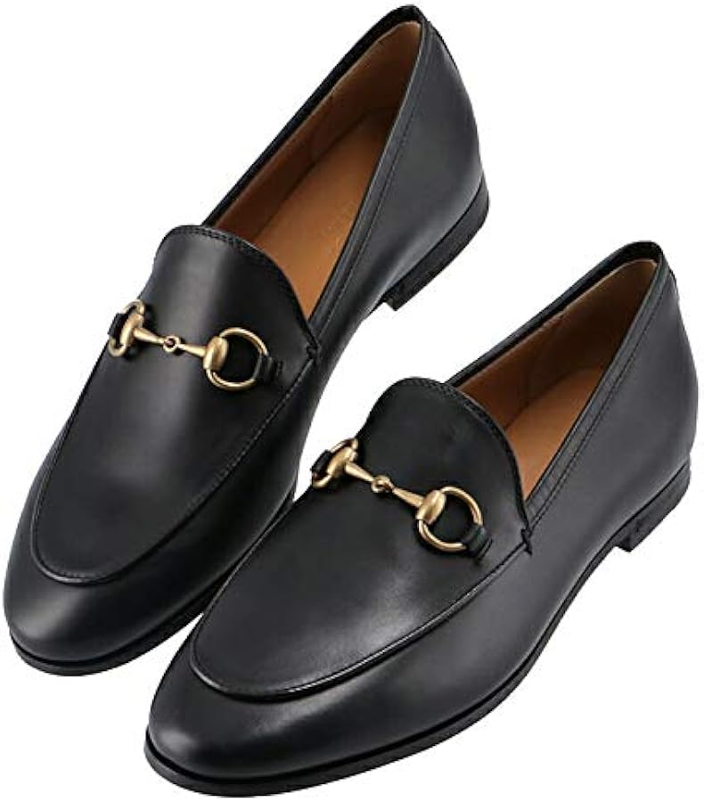 Amazon | [グッチ] ローファー Jordaan ヨルダーン レザーホースビット