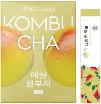 Amazon | HEALSLAB(ヒルズラボ) コンブチャ ウメ 5g×15包入