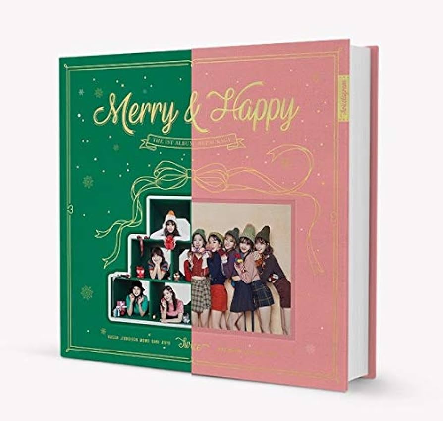 Amazon.com: JYP Ent Twice - Merry & Happy [ Merry ver. ] Album+