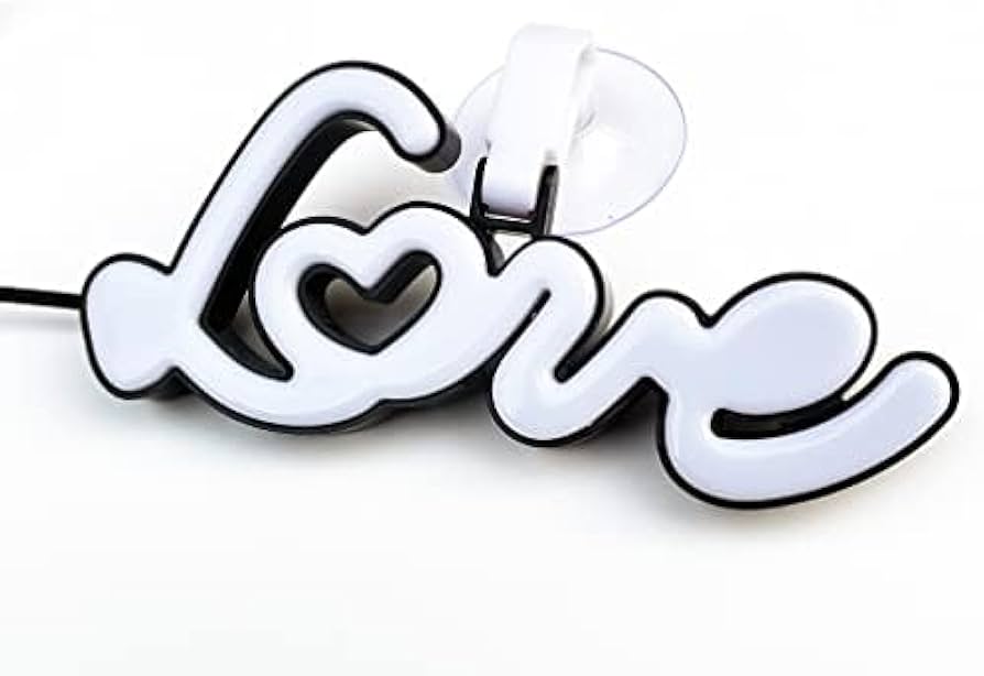 Amazon | P3-6YL ラブ灯 LOVE灯 LOVE文字 ファッションランプ 車や