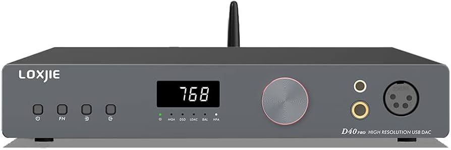 Amazon | LOXJIE D40 PRO DAコンバーター & ヘッドホンアンプ 一体型