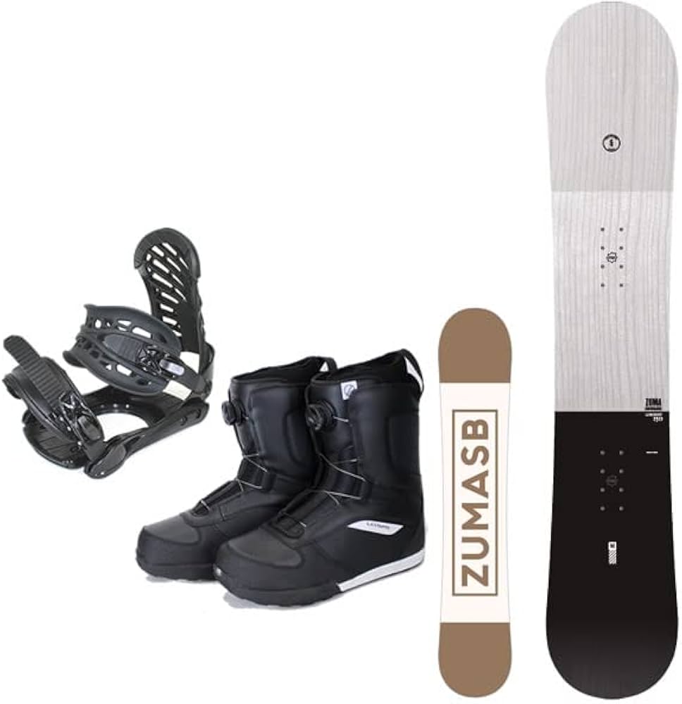 Amazon | ZUMA(ツマ) スノーボード セット スノーボード レディース 3