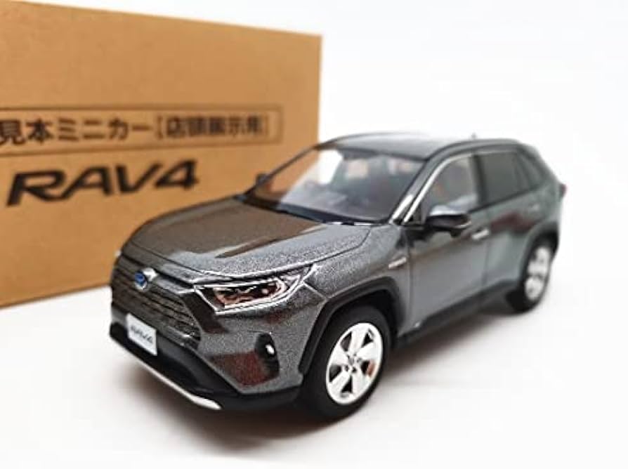 Amazon | 1/30 トヨタ RAV4 カラーサンプルミニカー グレー | ミニカー
