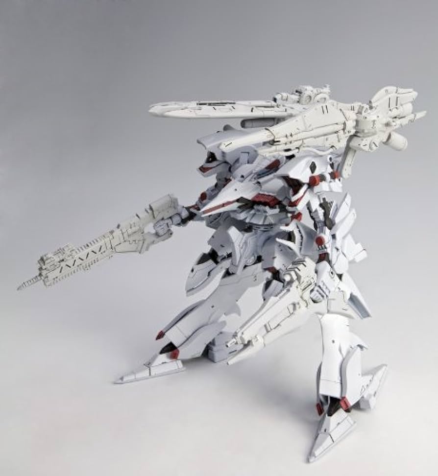 Amazon.com: 04-ALICIA White Pearl Version NX14 Armored Core (1/72