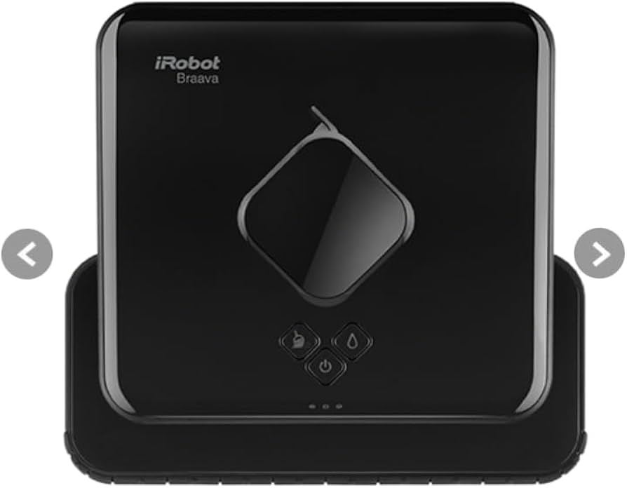 Amazon | ブラーバ 380j ブラック アイロボット 床拭きロボット 簡単
