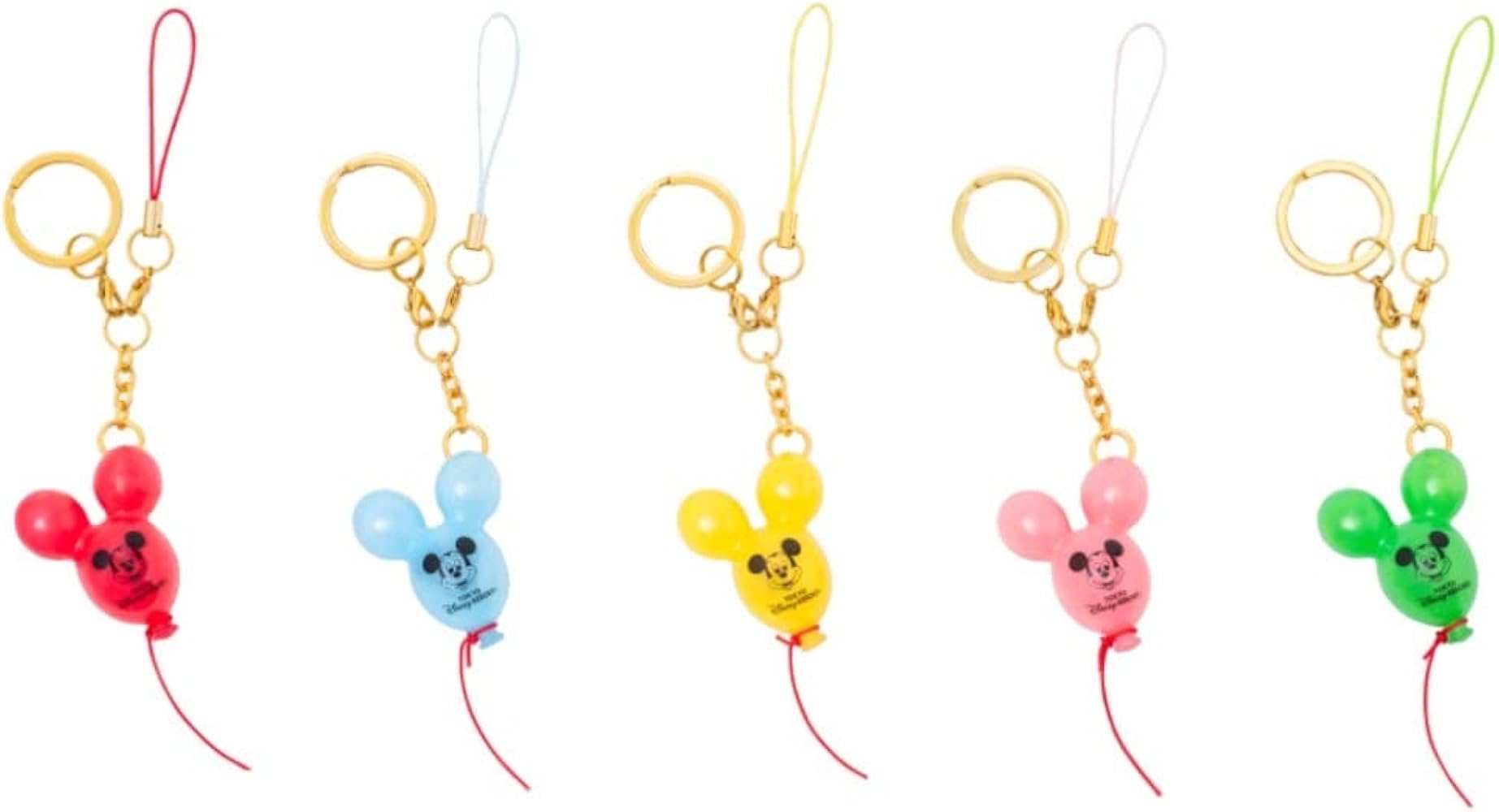 Amazon.co.jp: [ディズニー] キーチェーン 5個セット ミッキー