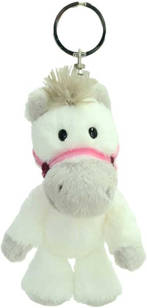 Amazon.co.jp: ニキ(NICI) キーホルダー ウマ 2026 シロゲ 10cm