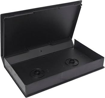 Amazon | Maddison ブランクVHSテープ 10個パック ブラック VHSケース