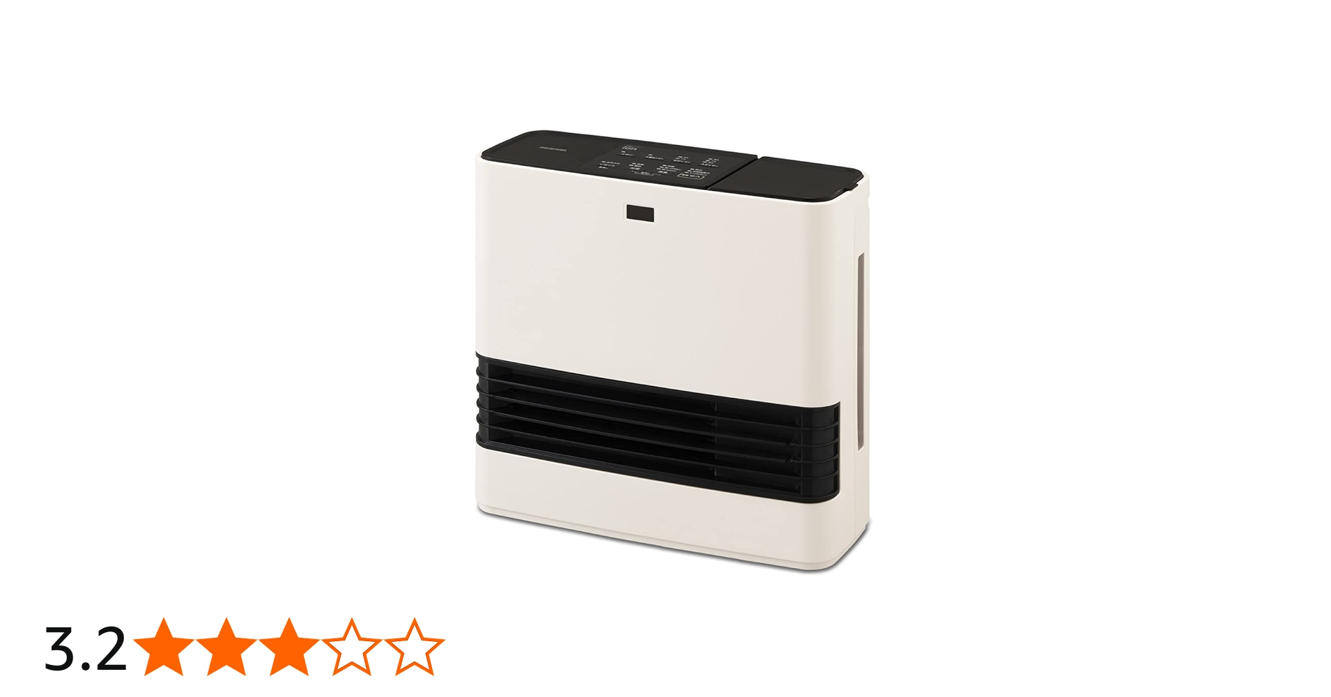 Amazon | アイリスオーヤマ 大風量加湿セラミックファンヒーター