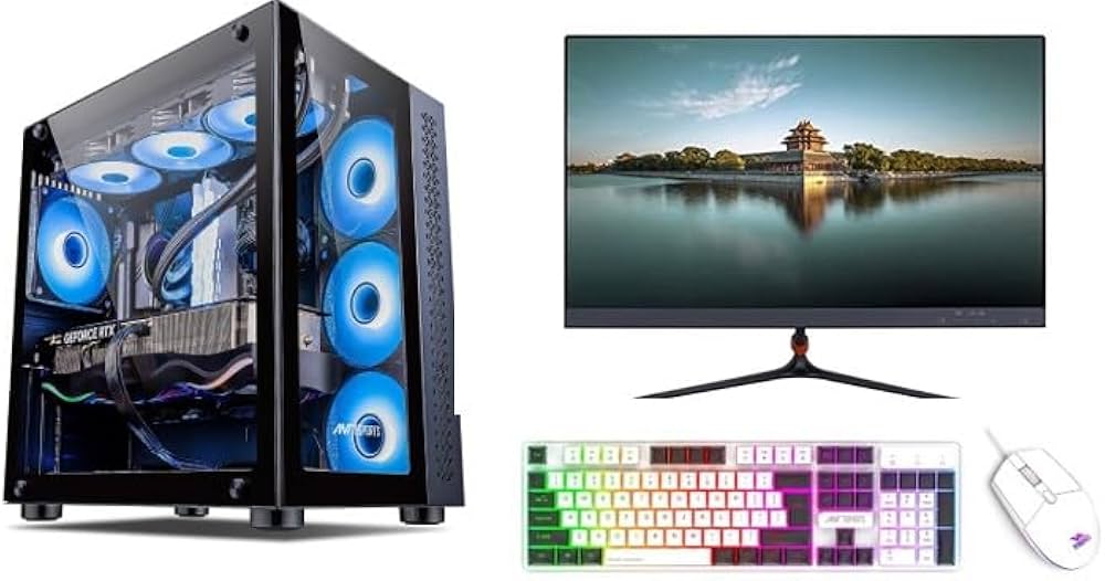 Assembled Gaming PC with Ryzen7 5700G (32 GB DDR4/1 TB/250 GB SSD