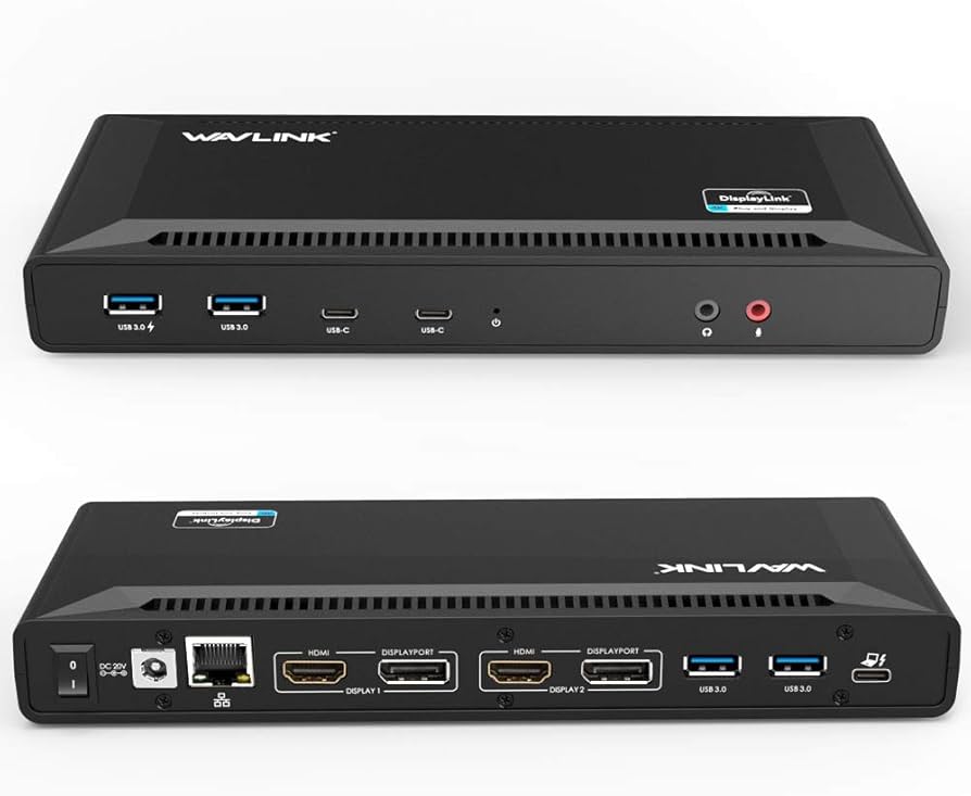 Amazon.com: WAVLINK USB C Universal Docking Station 60 W Power