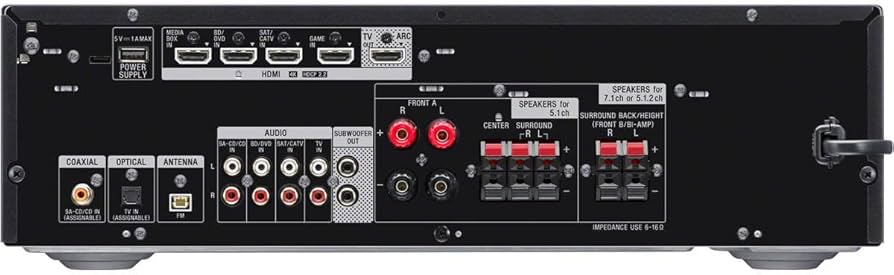 Amazon | ソニー STR-DH790 7.2-ch サラウンドサウンド ホームシアター